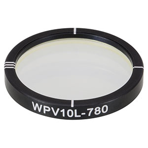 WPV10L-780 - Ø1in m = 1 Zero-Order Vortex Half-Wave Plate, 780 nm