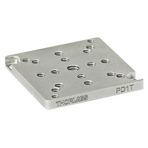 PD1T - 3.0 mm Thick Adapter Plate for 20 mm Piezo Inertia Stage, Imperial