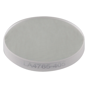 LA4765-405 - f = 50 mm, Ø1/2in UVFS Plano-Convex Lens, 405 nm V-Coat