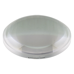 LA4306-405 - f = 40 mm, Ø1in UVFS Plano-Convex Lens, 405 nm V-Coat