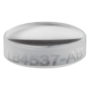 LB4537-AB - f = 15 mm, Ø6 mm UV Fused Silica Bi-Convex Lens, AR Coating: 400 - 1100 nm