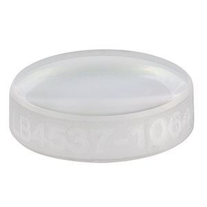 LB4537-1064 - f = 15 mm, Ø6 mm UV Fused Silica Bi-Convex Lens, 1064 nm V-Coat