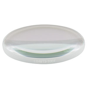 LB4913-1064 - f = 125 mm, Ø1in UV Fused Silica Bi-Convex Lens, 1064 nm V-Coat