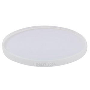 LB4837-1064 - f = 250 mm, Ø1in UV Fused Silica Bi-Convex Lens, 1064 nm V-Coat