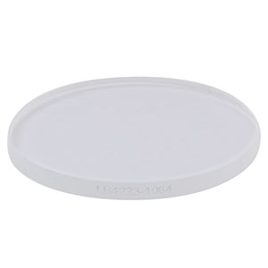 LB4223-1064 - f = 750 mm, Ø1in UV Fused Silica Bi-Convex Lens, 1064 nm V-Coat