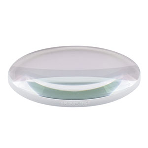 LB4842-1064 - f = 200 mm, Ø2in UV Fused Silica Bi-Convex Lens, 1064 nm V-Coat