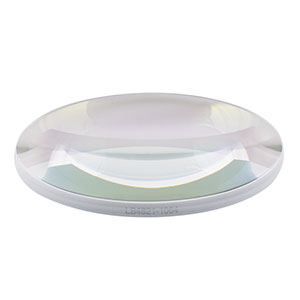 LB4821-1064 - f = 100 mm, Ø2in UV Fused Silica Bi-Convex Lens, 1064 nm V-Coat