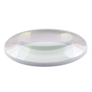 LB4553-1064 - f = 75 mm, Ø2in UV Fused Silica Bi-Convex Lens, 1064 nm V-Coat