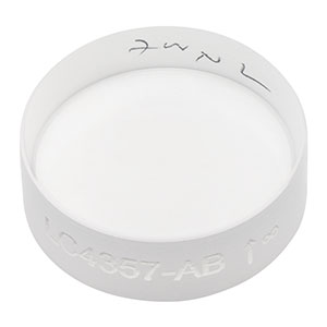 LC4357-AB - Ø1/2in, f = -50 mm, UV Fused Silica Plano-Concave Lens, ARC: 400 - 1100 nm