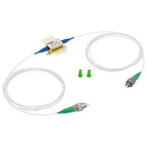 BOA1550P - C-Band Booster Optical Amplifier, CWL = 1550 nm (Typ.), 18 dBm (Typ.) Output Power, Butterfly Pkg, PM, FC/APC