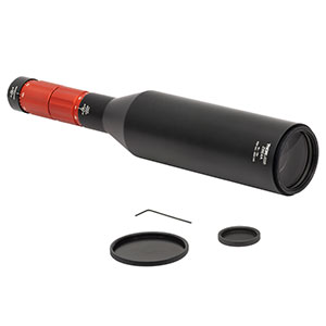 ZBE4A - 4X - 16X Achromatic Zoom Beam Expander, AR Coated: 400 - 650 nm