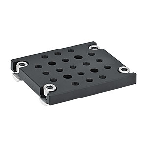 XT95P12/M - Rail Plate for 95 mm Rails, 81.3 mm Long, M6 Tapped Holes