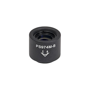 PS974M-B - TIR Retroreflector, SM05-Threaded Mount, AR Coating: 650 - 1050 nm