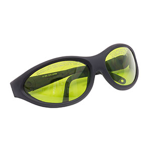 LG1B - Laser Safety Glasses, Light Green Lenses, 59% Visible Light Transmission, Sport Style