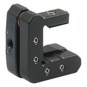 KM05SL/M - Kinematic Mount for 12.7 mm Tall Rectangular Optics, Left Handed, M4 Tap