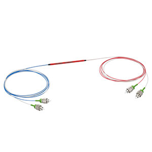 PN1310R3A2 - 2x2 PM Coupler, 1310 ± 15 nm, 75:25 Split, ≥20 dB PER, FC/APC Connectors