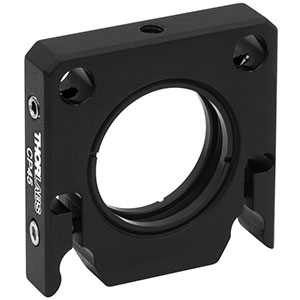 CP45 - 30 mm Removable Segment Cage Plate, 0.35in Thick, 8-32 Mounting Holes