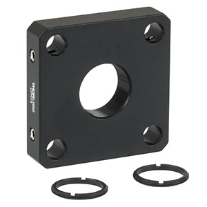 CPN15 - 30 mm Cage Plate for Ø15 mm Optic, 2 SM15RR Retaining Rings Included
