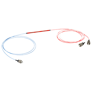 PFC1550HF - PM to SM Fused Fiber Polarization Combiner, 1550 ± 15 nm, FC/PC