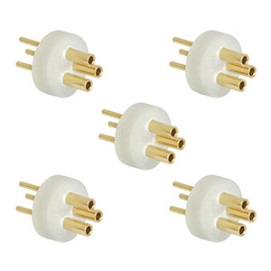 S7060R-P5 - Laser Diode Socket for Ø5.6 mm Laser, 3 Pin, 5 Pack