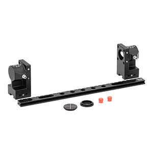 RLAFC1S - Adjustable Path Length Multimode Fiber-to-Fiber Coupler, 450 nm - 20 μm, SMA