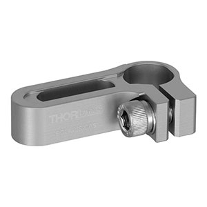 POLARIS-CA5 - Flexure Clamping Arm for Ø1/2in Posts, Non-Bridging, Stainless Steel, 0.60in Counterbored Slot, 1/4"-20 Clamping Screw