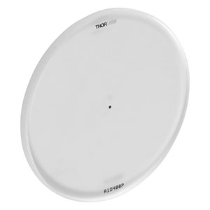 R1D400P - Ø25.4 mm Positive Obstruction Target, Soda Lime Glass, Ø400 µm Target