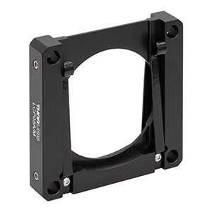 LCP05A/M - 60 mm Cage-Compatible Mount for 50.8 mm Square Filters Up to 4 mm Thick, M4 Tap