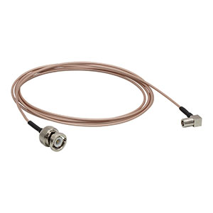 PAA272R - SMB Coaxial Cable, 90° SMB Female to BNC Male, 72in (1829 mm)