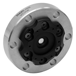 VC206 - Ø2.75in CF Flange, Ø10 mm CVD Diamond Window