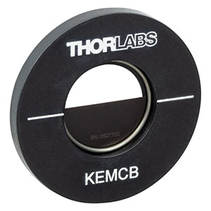 KEMCB - Ø1in Mounted Half-Aperture Foil, Gold-Plated Copper