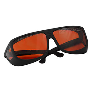 LG19 - Laser Safety Glasses, Amber Lenses, 22% Visible Light Transmission, Universal Style