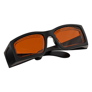 LG19A - Laser Safety Glasses, Amber Lenses, 22% Visible Light Transmission, Comfort Style