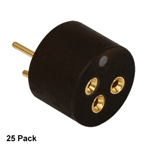 S8060-P25 - Laser Diode Socket for Ø9 mm Laser, 3 Pin, 25 Pack