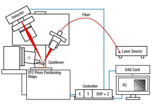 EDU-AFM Breadboard Layout