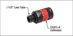 Zoom Fiber Collimators with Lens Tubes