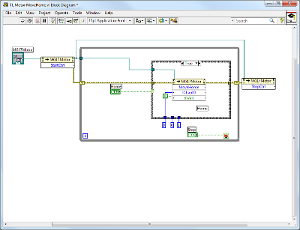 Motor Move Home Virtual Instrument