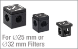 Kinematic Cage Cubes for Fluorescence Filter Sets