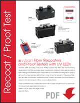 Vytran<sup>®</sup> LED Recoaters and Proof Testers